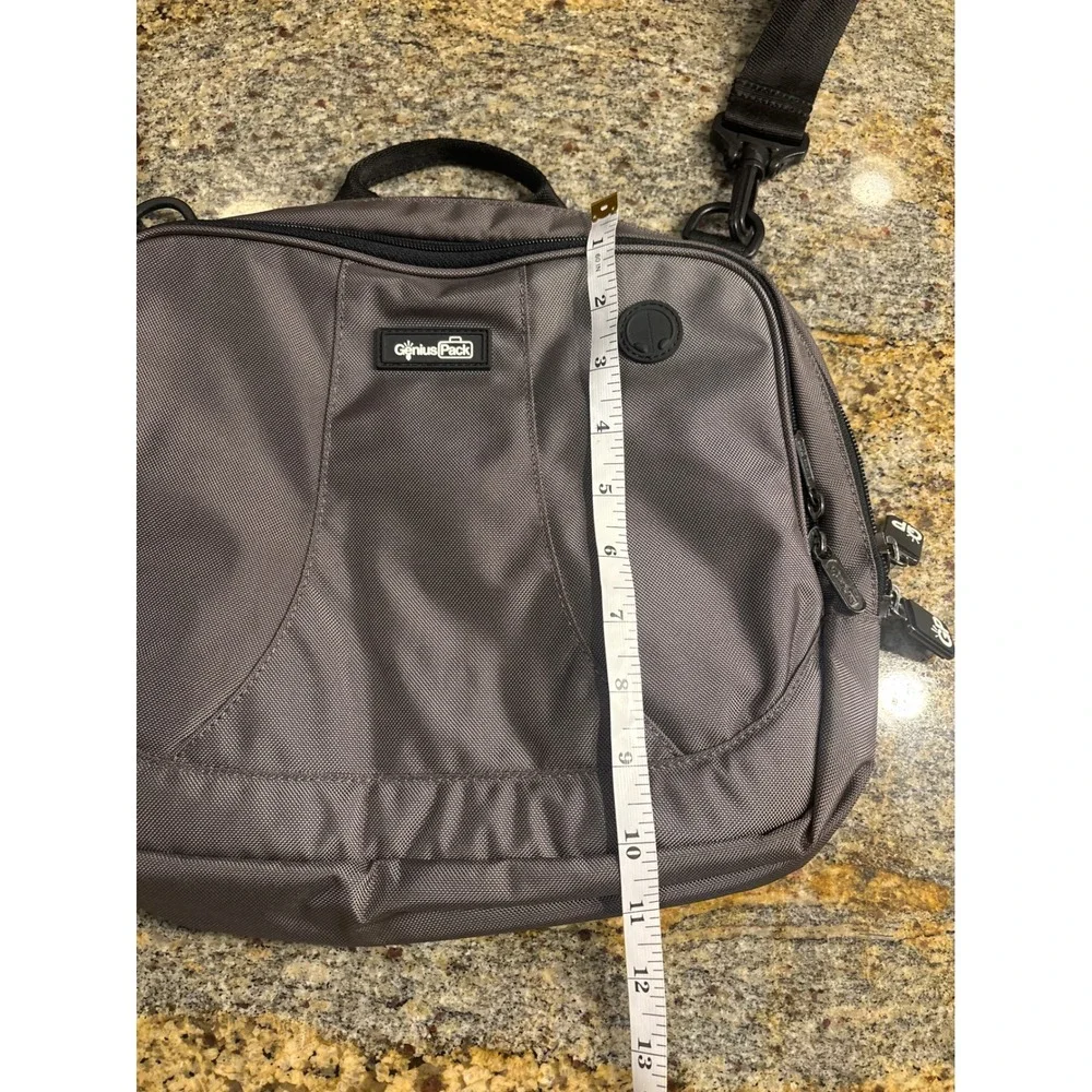 Genius‎ Pack High Altitude Flight Bag Grey Travel Organizer Messenger Bag